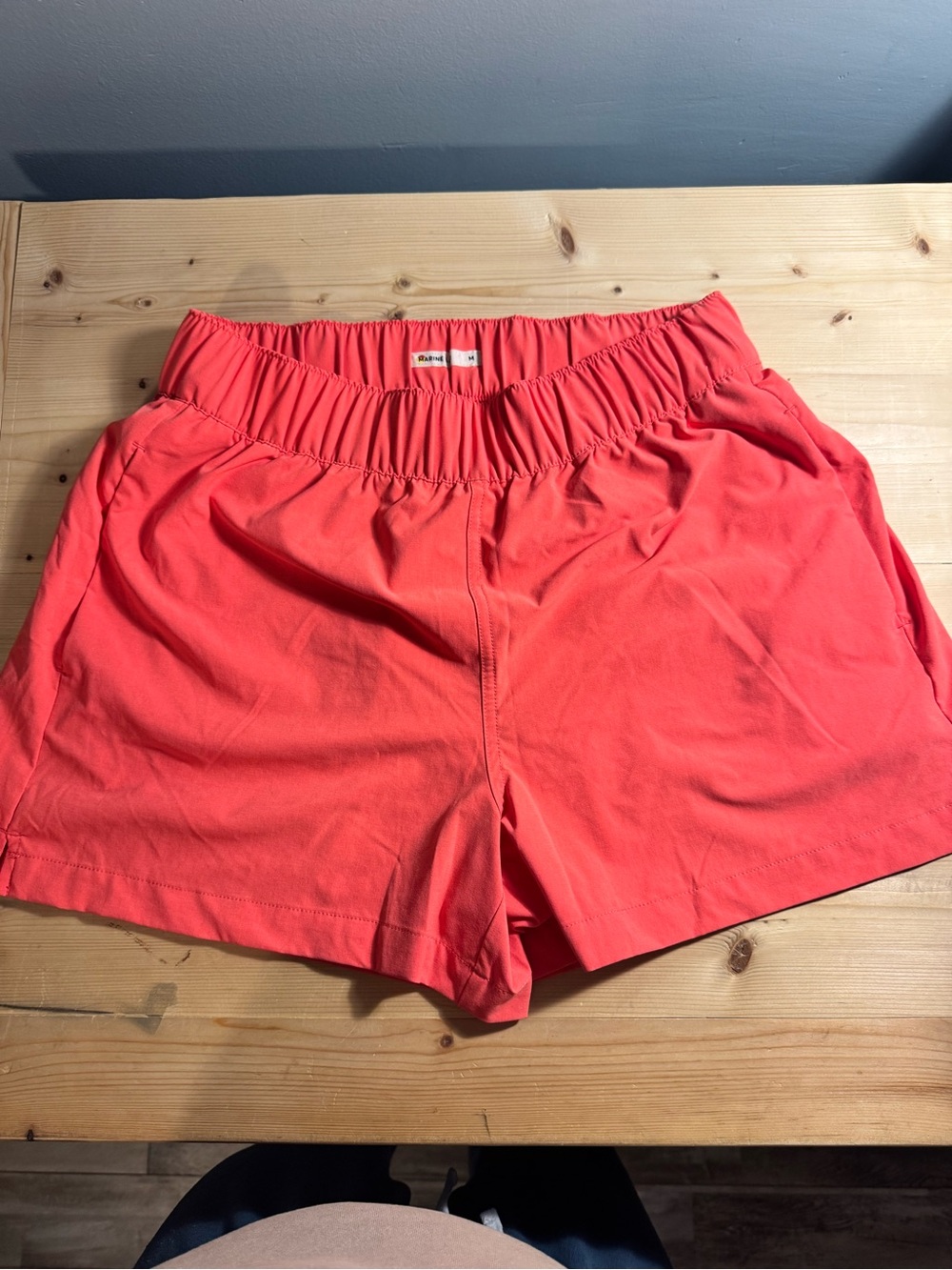 Marine Layer Coral Elastic-Waist Athletic Shorts